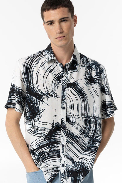 CHEMISE ABSTRAITE